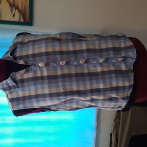Plaid blouse